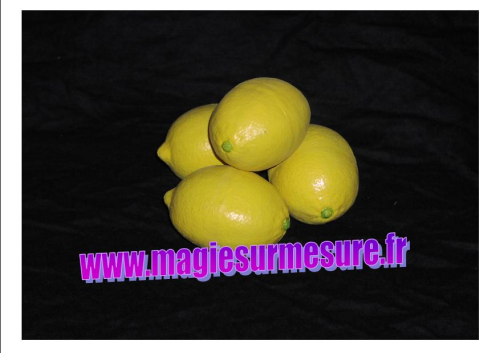 Citron en latex/Latex lemon